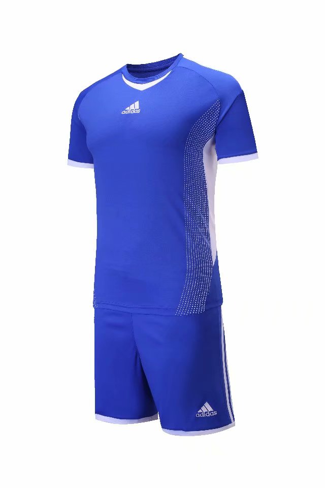 plain blue football jersey