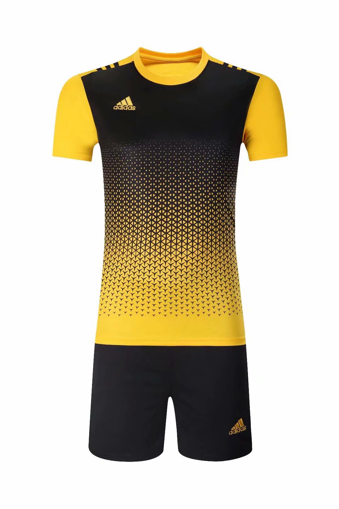 black and yellow football jersey