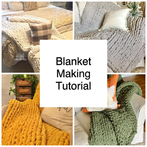 blanket making tutorial image