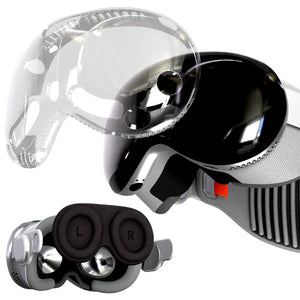 Apple Vision Pro Protective TPU Clear Case with Protective Cover for Zeiss Lens - Rome Tech 