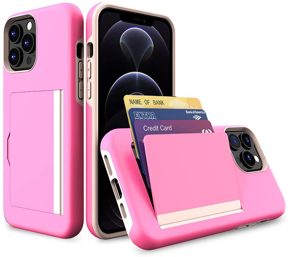 Apple iPhone 13 Pro Max Dual-Layer Wallet Case
