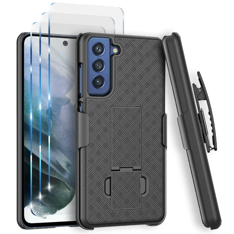 Samsung Galaxy S21 FE 5G Belt Clip Holster Phone Case