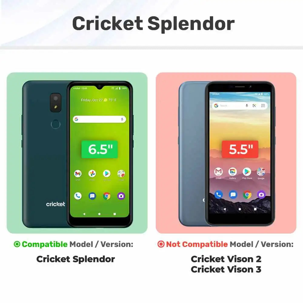 Cricket Splendor Armor Magnetic Case with Ring & Magnetic Mount