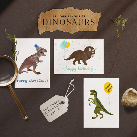 Dinosaur Collection Blog Tile