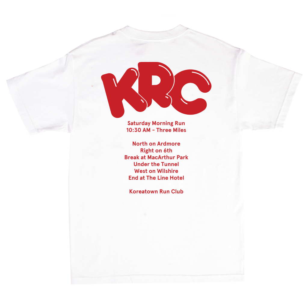 KRC: SUMMER 3 T-SHIRT – Koreatown Run Club