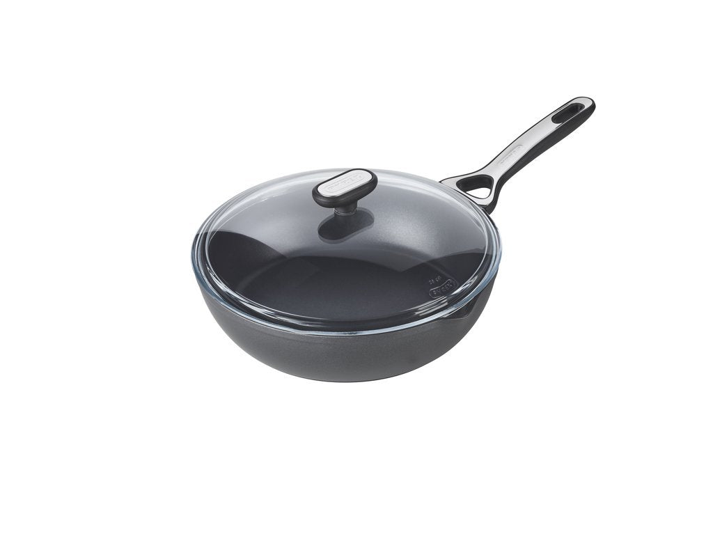 Omleiding Ongeschikt Roei uit Origin + Non-Stick Aluminium Induction Sautepan with lid - Pyrex® Webshop AR