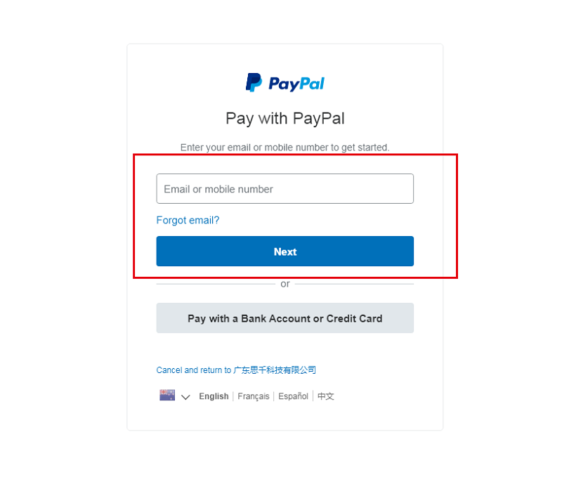 how to use paypal to payment