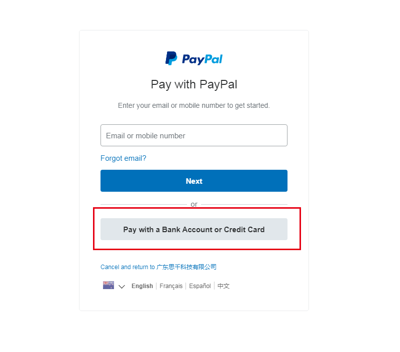 sequre paypal payment method