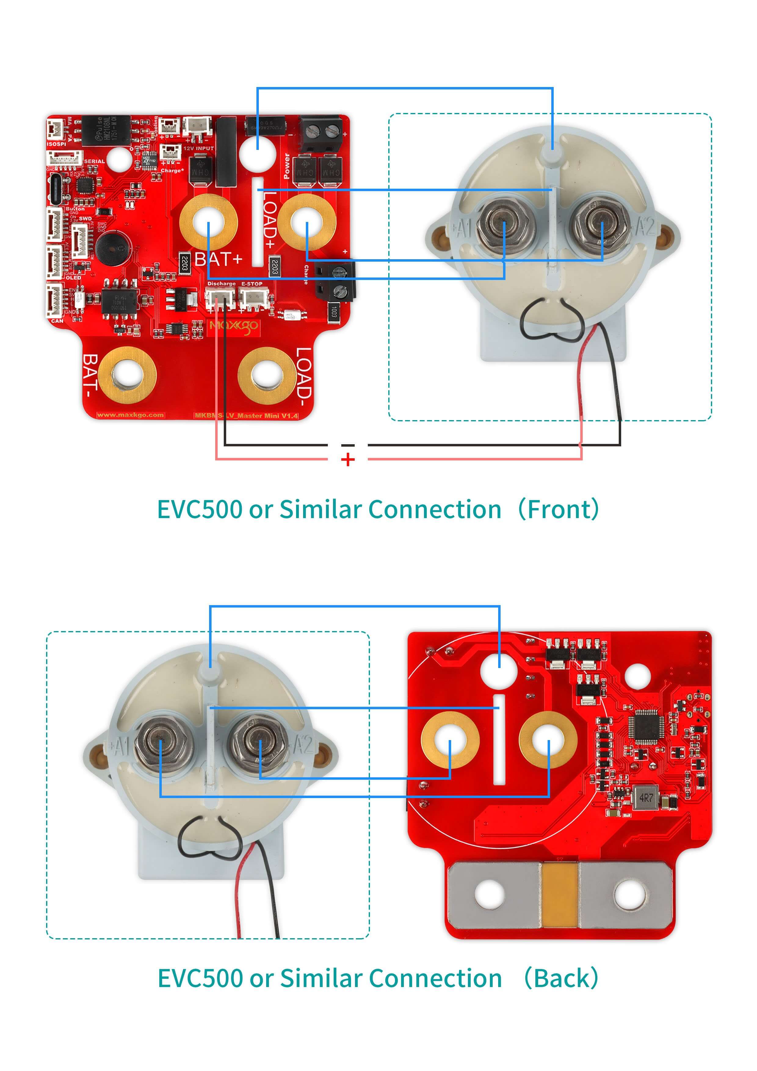 BMS Relay wiring