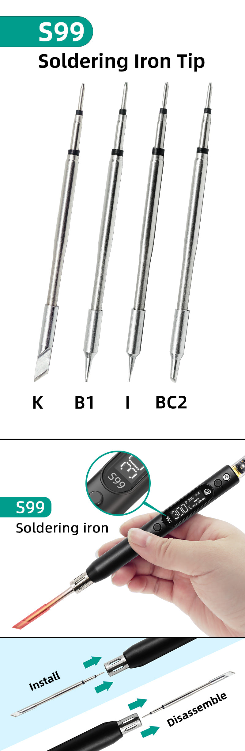 s99 soldering iron tip