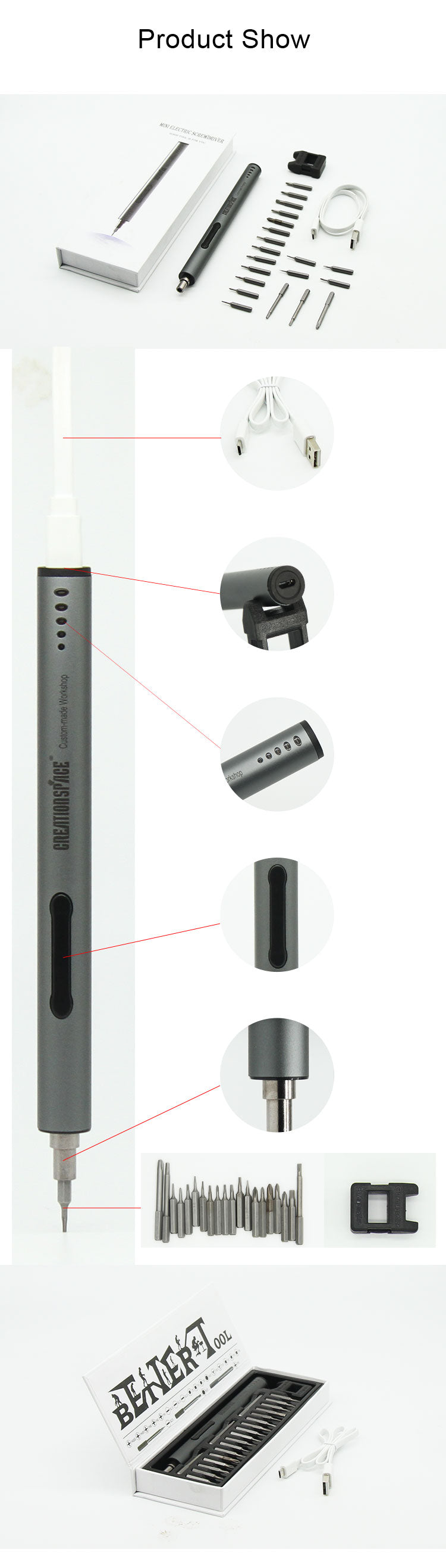 magnetic screwdriver kit