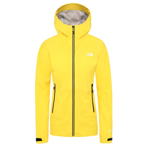north face women's rain jacket yellow