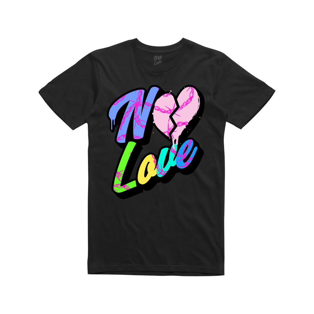 No Love Barbwire T-Shirt - Black – Nolovebrand