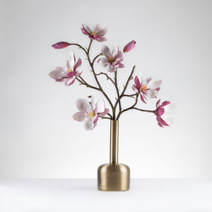 Bottleneck Magnolias-Burgundy # 811 – Fauxever Florals