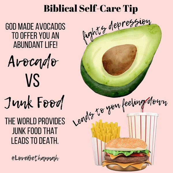 Avocado vs Junk Food