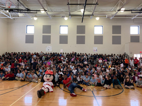 Yasiel Puig Hartwell School Visit