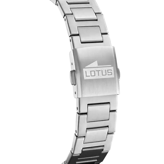 Reloj Hombre Acero Combinado Lotus 18913/1 Cronógrafo Bisel IP Oro
