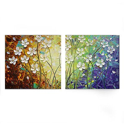 Flower Painting, Acrylic Flower Paintings, Bedroom Wall Art Painting, Modern Contemporary Paintings
