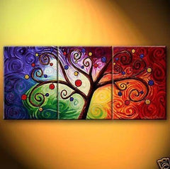 Tree of Life Paintings, Large Abstract Paintings, Buy Paintings Online, Colorful trees