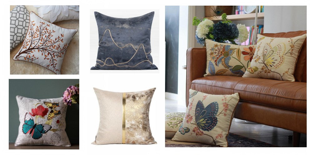 Modern Pillows for Living Room, Large Modern Sofa Pillows, Decorative –  Grace Painting Crafts