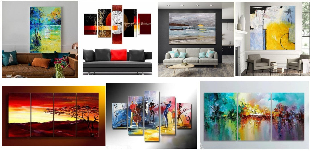 80 Inch Wall Art Paintings, Large Modern Paintings, Large Painting for Sale, Huge Paintings on Canvas, Living Room Wall Art Ideas, Dining Room Canvas Paintings, Buy Wall Art Online, Large Abstract Painting on Canvas