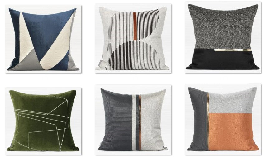Modern couch pillows, decorative modern throw pillows, modern throw pillows, fancy modern sofa pillows, modern sofa pillows, modern throw pillows for living room, geometric modern throw pillows
