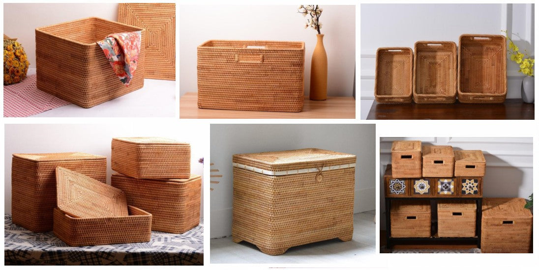 Storage basket for clothes,  large storage baskets for clothes, bedroom closet storage baskets, rectangular storage basket for clothes, storage ideas for clothes, storage basket for closet