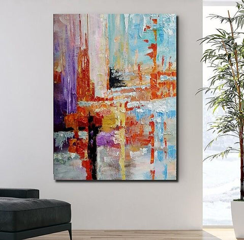 Modern Paintings for Bedroom, Acrylic Paintings for Living Room