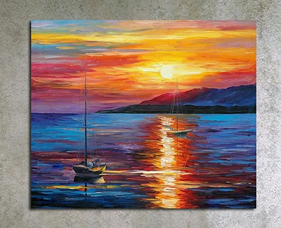 easy oil paintings on canvas landscape