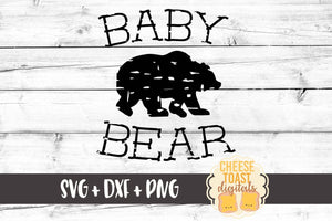 Download Distressed Baby Bear Svg Free And Premium Svg Files Cheese Toast Digitals