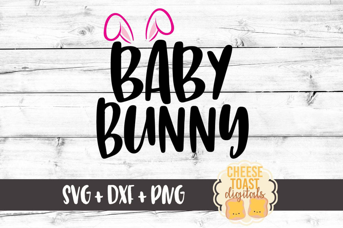Download Baby Bunny SVG - Free and Premium SVG Files - Cheese Toast ...