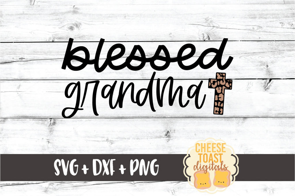 Download Blessed Grandma Leopard Print Cross Svg Free And Premium Svg Files Cheese Toast Digitals