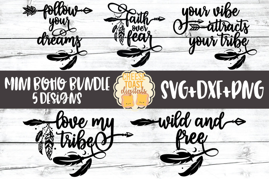 Download Boho Svg Bundle Free And Premium Svg Files Cheese Toast Digitals