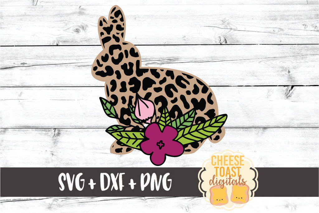 Download Leopard Print Easter Bunny Svg Free And Premium Svg Files Cheese Toast Digitals