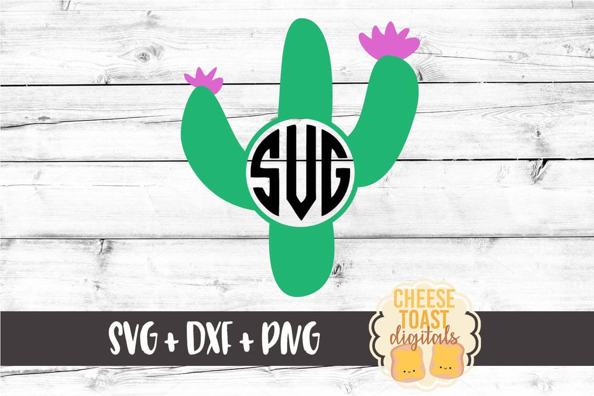 Download Cactus Monogram SVG - Free and Premium SVG Files - Cheese ...