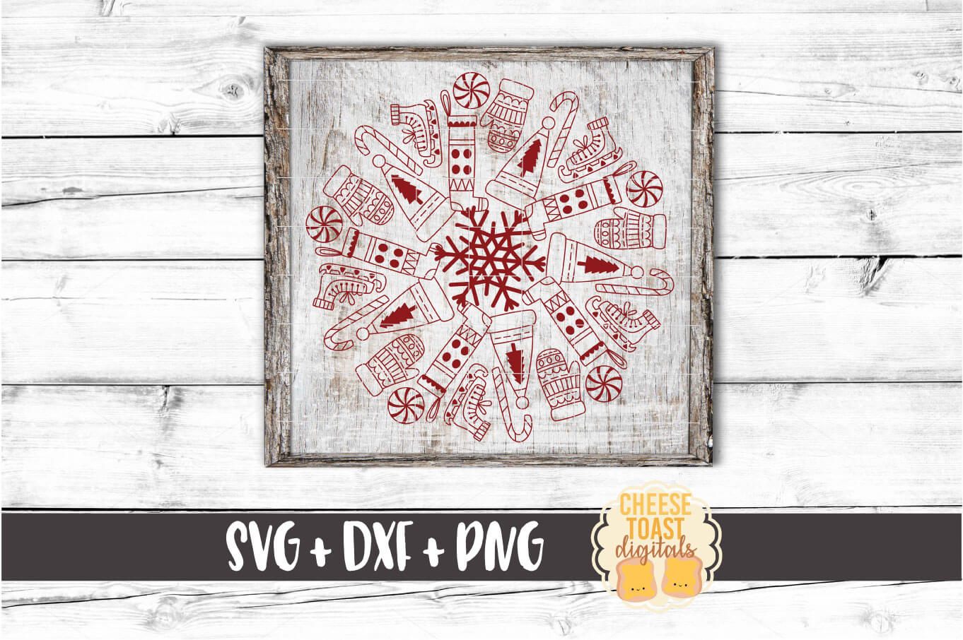 Download Christmas Fun Mandala Svg Free And Premium Svg Files Cheese Toast Digitals