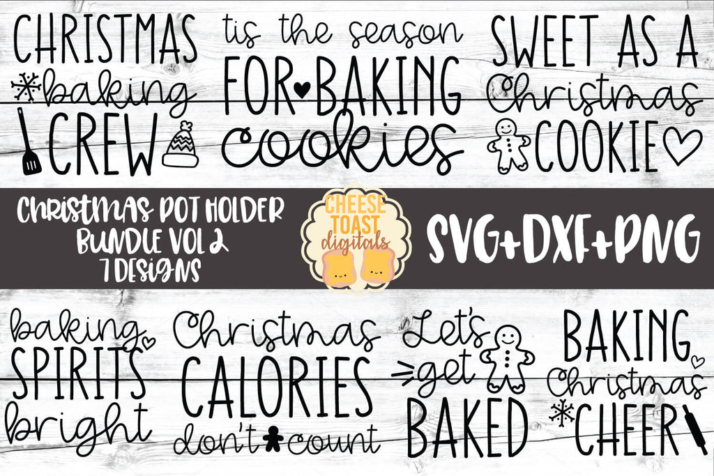 Download Christmas Pot Holder Svg Bundle Vol 2 Free And Premium Svg Files Cheese Toast Digitals