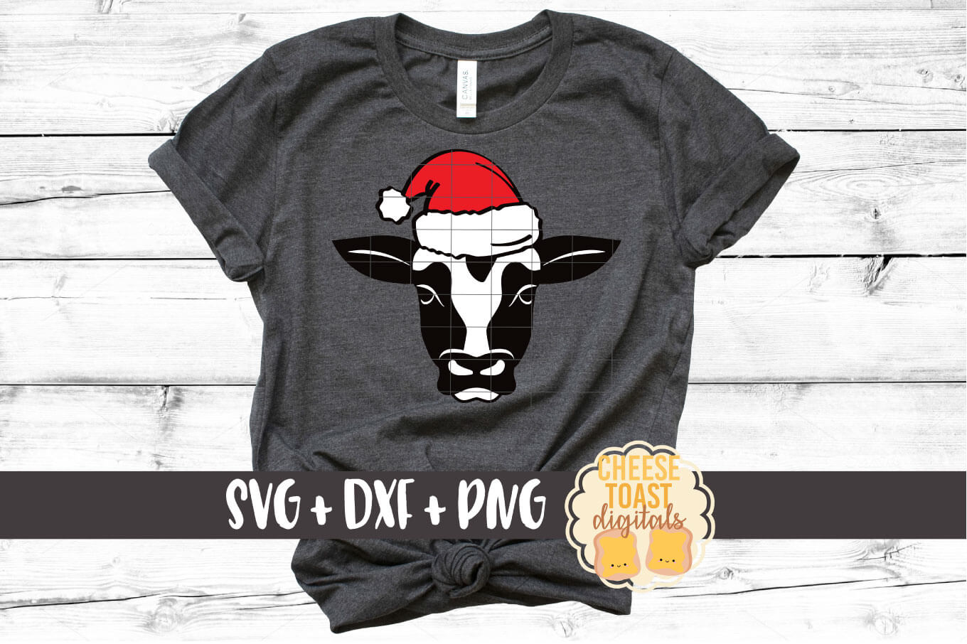 Download Christmas Cow Svg Free And Premium Svg Files Cheese Toast Digitals