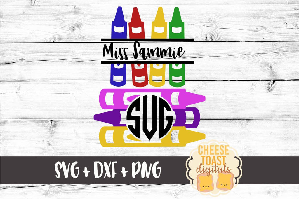 Download Crayon Monogram SVG Set - Free and Premium SVG Files ...