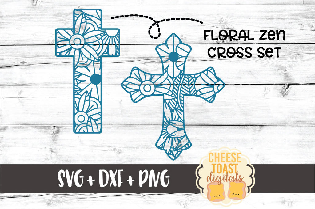 Download Floral Zen Cross Svg Free And Premium Svg Files Cheese Toast Digitals