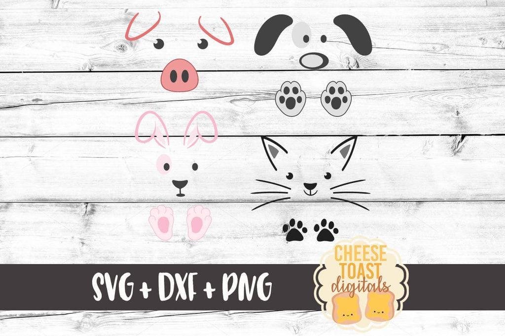 Download Cute Animal Svg Set Free And Premium Svg Files Cheese Toast Digitals