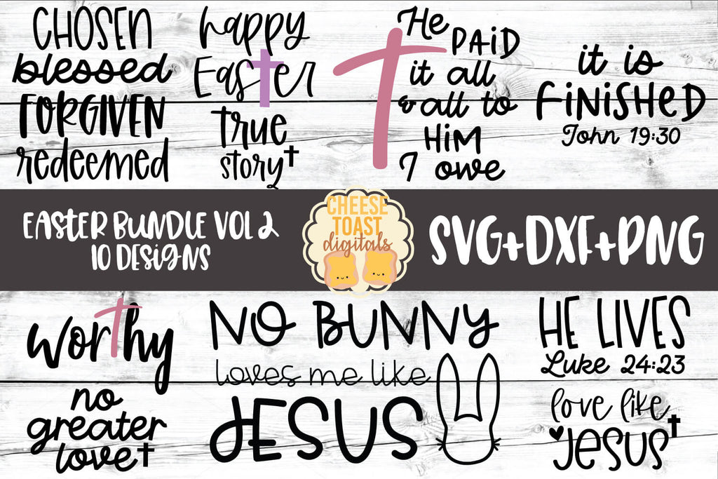 Download Religious Easter Svg Bundle Free And Premium Svg Files Cheese Toast Digitals