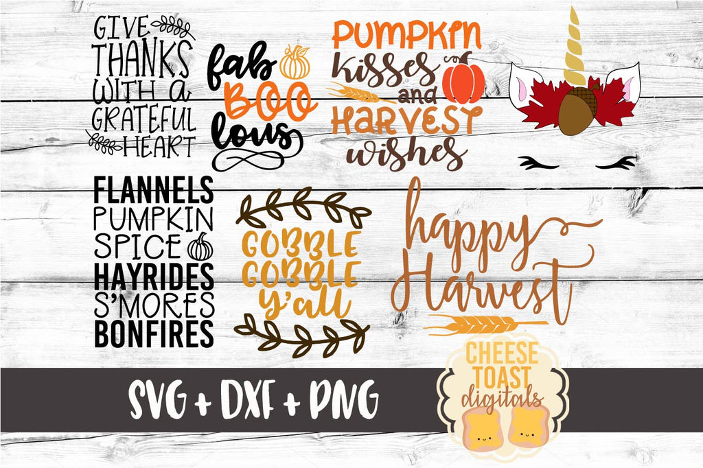 Download Fall Bundle SVG - Free and Premium SVG Files - Cheese ...