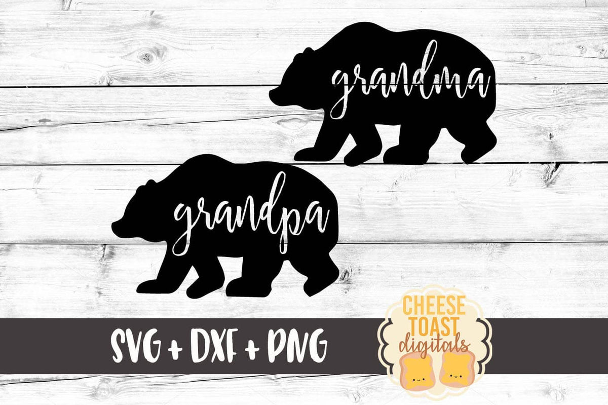 Download Grandma Bear and Grandpa Bear SVG - Free and Premium SVG ...