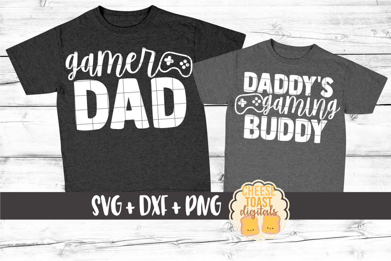 Download Gamer Dad | Daddy's Gaming Buddy SVG Duo - Free and ...