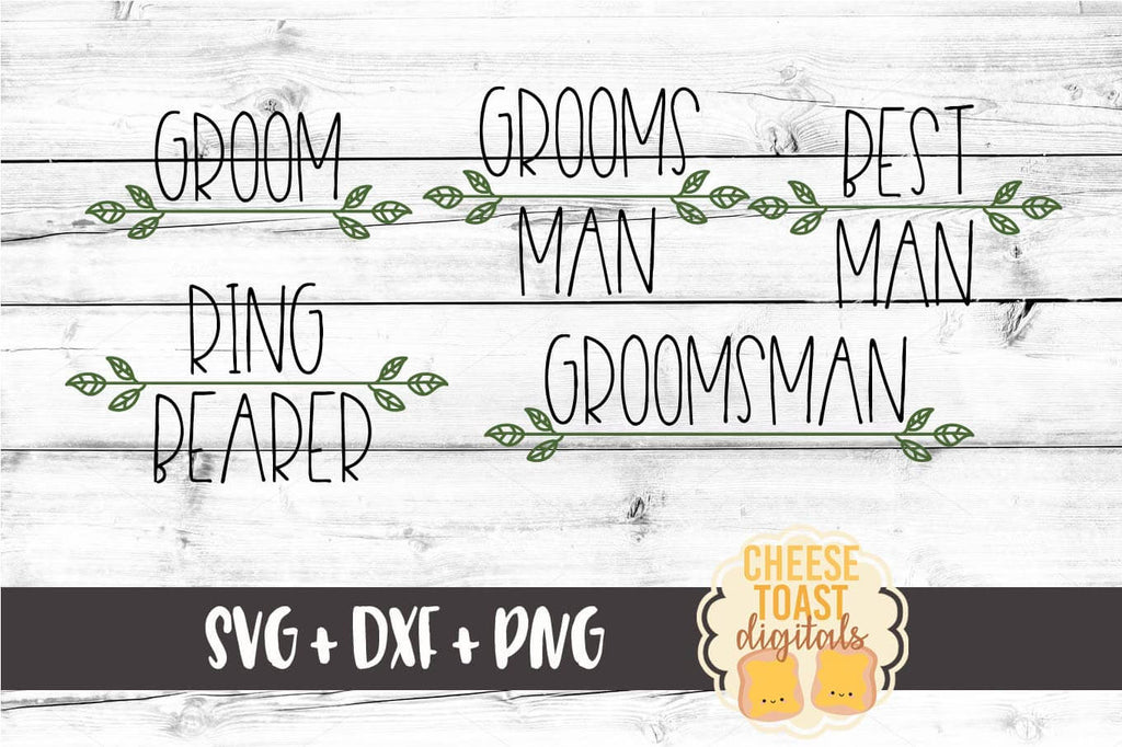 Download Wedding Party Svg Bundle Free And Premium Svg Files Cheese Toast Digitals