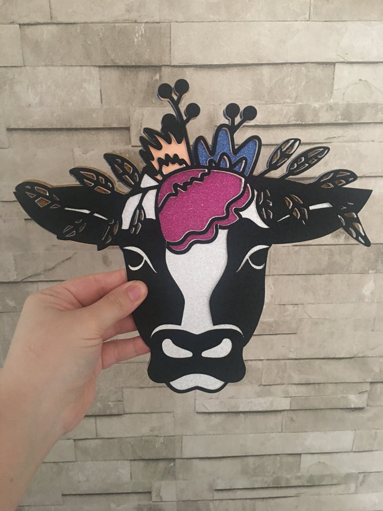 Free Free 295 Cow With Flower Crown Svg Free SVG PNG EPS DXF File