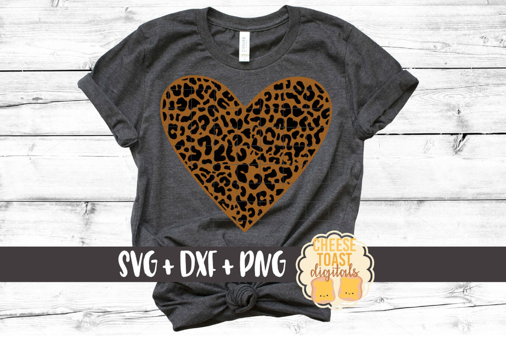 Download Leopard Print Heart Svg Free And Premium Svg Files Cheese Toast Digitals