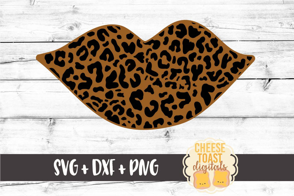 Download Leopard Print Lips Svg Free And Premium Svg Files Cheese Toast Digitals