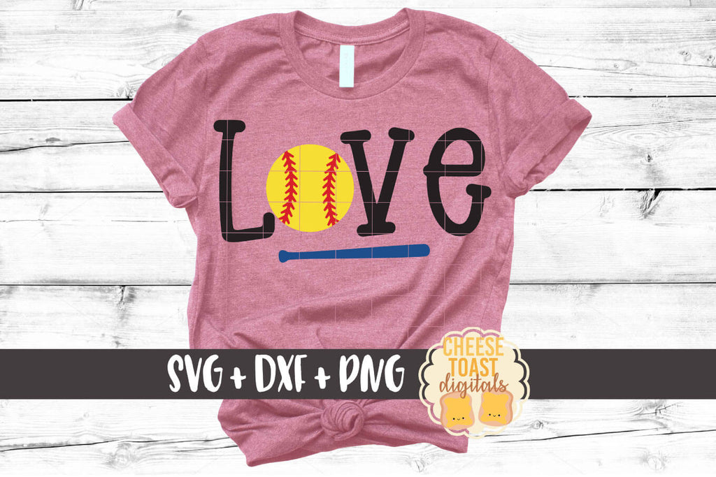 Download Love Softball Svg Free And Premium Svg Files Cheese Toast Digitals